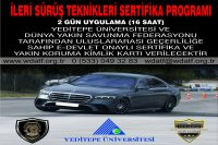 İLERİ SÜRÜŞ TEKNİKLERİ EĞİTİMİ SERTİFİKA PROGRAMI