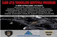 İLERİ ATIŞ TEKNİKLERİ EĞİTİMİ SERTİFİKA PROGRAMI
